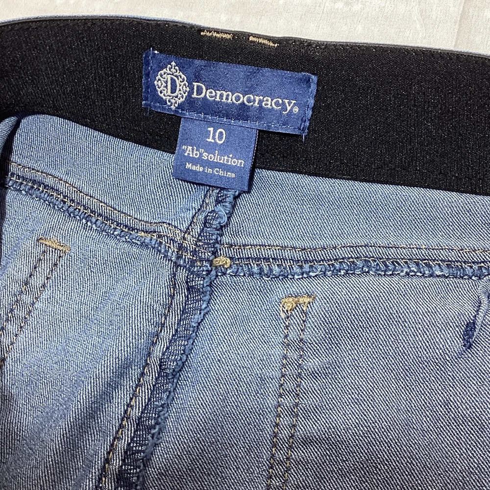 Democracy Women’s “Ab”solution size 10 blue Jeans - Picture 12 of 16